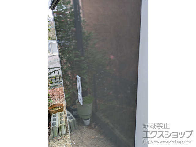 三重県伊賀市のの物置・屋外倉庫 アイビーストッカー 1100×905×1603 BJX-119D-EB 施工例
