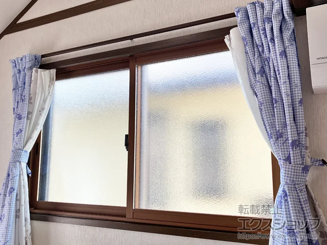 神奈川県横浜市のLIXIL リクシル（トステム）の内窓（二重窓・二重サッシ） インプラス 引違い窓 2枚建 施工例