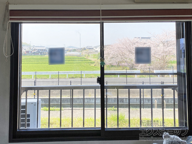 香川県高松市のの二重窓（内窓） プラマードU 引違い窓 2枚建 施工例
