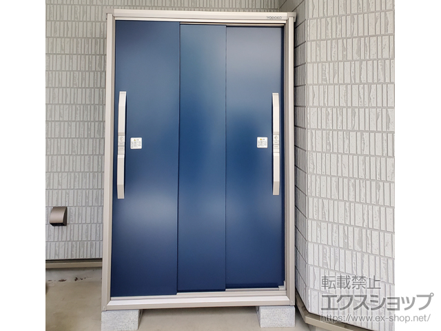 東京都練馬区のの物置・屋外倉庫 エスモ 一般型 1065×537×1614（ESF-1005D） ESF-1005D-DO 施工例