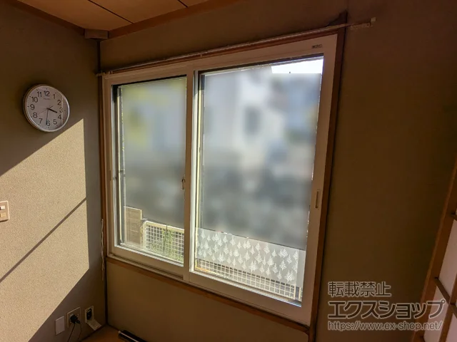 東京都町田市のの内窓（二重窓・二重サッシ） インプラス 引違い窓 2枚建 施工例