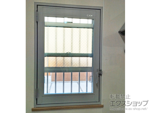 兵庫県尼崎市のの二重窓（内窓） インプラス 開き窓 外観右吊元 施工例