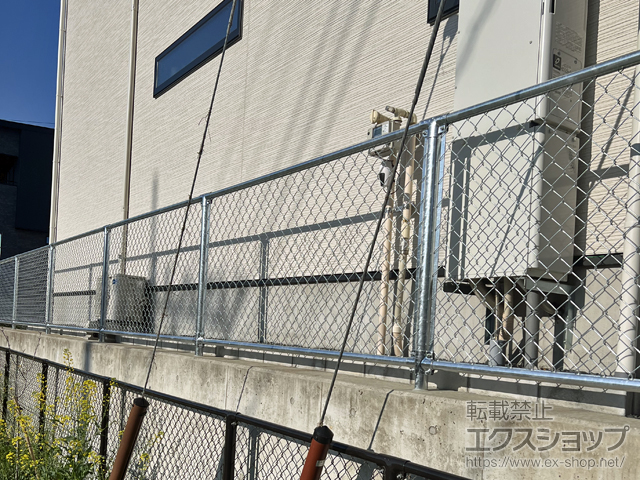 千葉県我孫子市ののフェンス・柵 PCフェンス A1000 施工例