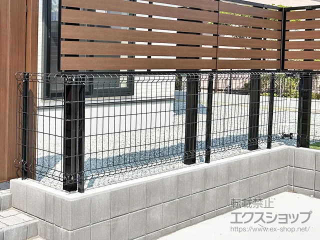 �{�錧���s��LIXIL ���N�V��(TOEX)�̃t�F���X�E��E�� �n�C�O���b�h�t�F���XUF8�^ �t���[�|�[���^�C�v �{�H��