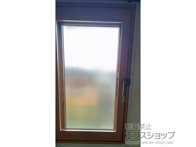兵庫県西宮市のの二重窓（内窓） インプラス 開き窓 外観右吊元 施工例