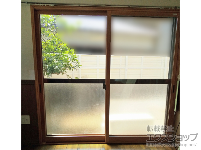 岡山県倉敷市のの二重窓（内窓） インプラス 引違い窓 2枚建 施工例