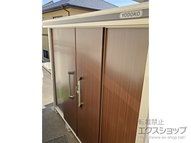千葉県千葉市のの物置・屋外倉庫 エルモ 一般型 2570×820×2125 LMD-2508-CW 施工例