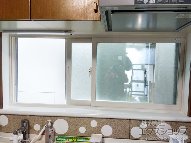 東京都文京区のの二重窓（内窓） インプラス 引違い窓 2枚建 施工例