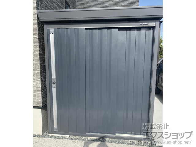 福岡県小郡市のの物置・屋外倉庫 FORTA 一般型 1790×1370×2085 FS-1814S-FCG 施工例
