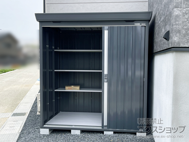 奈良県天理市のの物置・屋外倉庫 FORTA 一般型 2210×1370×2385 FS-2214HF-CG 施工例