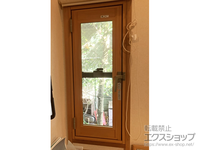 東京都町田市のの二重窓（内窓） インプラス 開き窓 外観右吊元 施工例