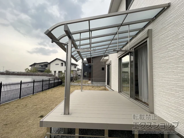 �ޗǌ��ޗǎs��YKKAP�̃e���X���� �\�����A R�^ �e���X�^�C�v �P�� �ϐ�`20cm�Ή��{�݂艺�����Œ蕨���� �W���^�C�v �{�H��