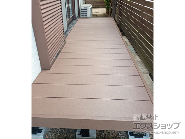 京都府京都市ののウッドデッキ リウッドデッキ 200 施工例