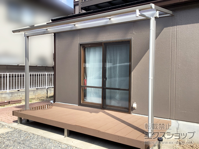 長野県松本市ののウッドデッキ リウッドデッキ 200 施工例