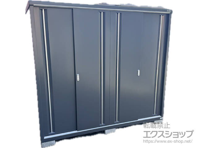 山梨県中巨摩郡昭和町のの物置・屋外倉庫 シンプリー 一般型 2160×905×1903 MJX-219E-P-F 施工例
