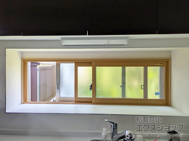 新潟県新潟市のの内窓（二重窓・二重サッシ） プラマードU 引違い窓 2枚建 施工例