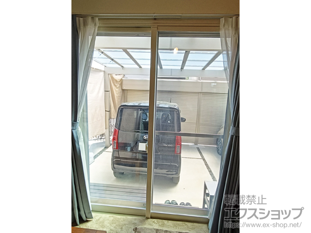 京都府のの二重窓（内窓） インプラス 引違い窓 変則2枚建 施工例