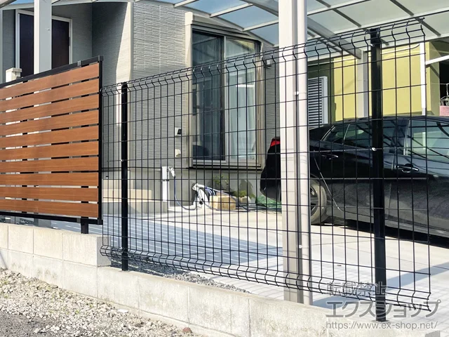 �啪���ʕ{�s��YKKAP�̃t�F���X�E��E�� �C�[�l�b�g�t�F���X 3F�^ ���R���{�H �{�H��