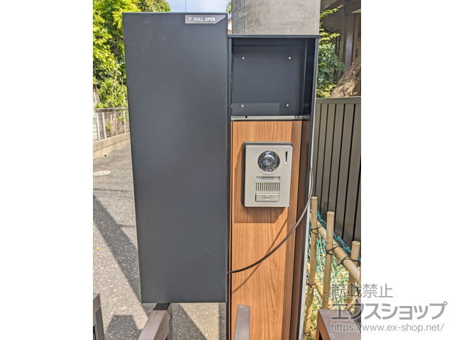 千葉県松戸市のの機能門柱・ポスト 機能ポール ファノーバ2 施工例