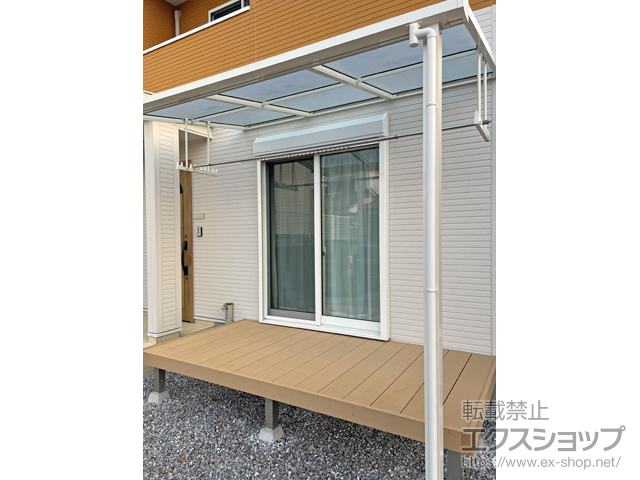 宮崎県宮崎市ののウッドデッキ リウッドデッキ 200 施工例