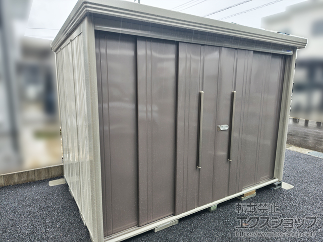 福井県越前市のの物置・屋外倉庫 Mr.ストックマンダンディ 多雪型 結露減少型 2900×1922×2110 ND-SZ2919Y-B 施工例