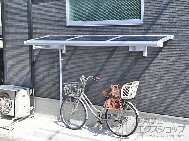 愛知県名古屋市ののバルコニー・ベランダ屋根 スピーネ F型 ルーフタイプ 単体 積雪〜20cm対応 施工例