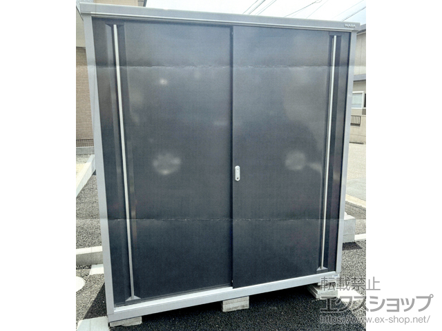 宮城県仙台市のの物置・屋外倉庫 シンプリー 一般型 1740×905×1903 MJX-179E-P-CG 施工例
