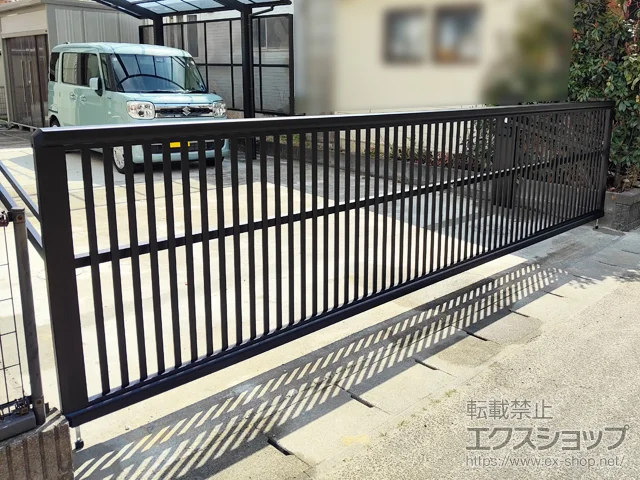 �{�錧������s��LIXIL ���N�V��(TOEX)�̃J�[�Q�[�g ���V�A�X�A�b�v�Q�[�g���C�h 4�^ ���đ��i�q �d�� �{�H��