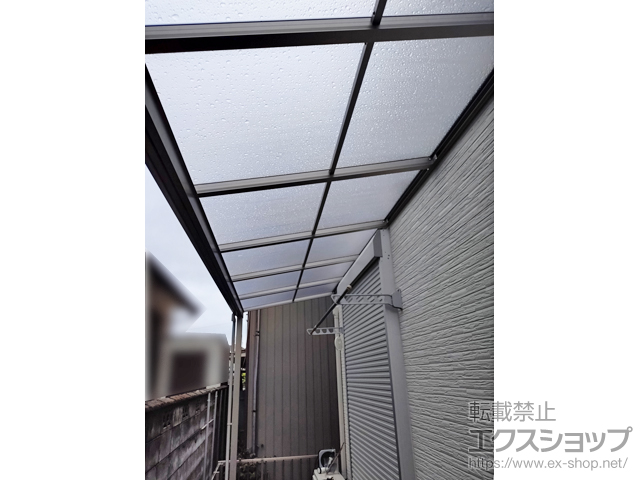 愛知県名古屋市ののテラス屋根 ソラリア F型 テラスタイプ 単体 積雪〜20cm対応 施工例