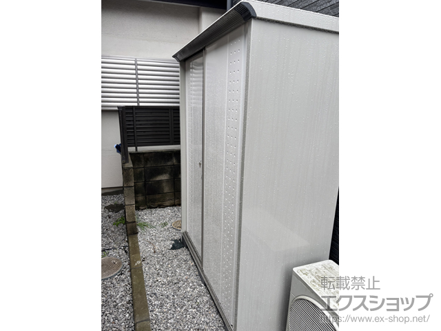 東京都東村山市のの物置・屋外倉庫 グランプレステージジャンプ 1488×650×1900 GP-156A-T-SW 施工例