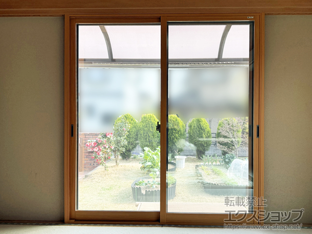 福島県郡山市のの二重窓（内窓） インプラス 引違い窓 2枚建 施工例