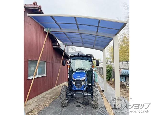 埼玉県草加市のYKKAPのカーポート アリュース 600タイプ 1台用 積雪～20cm対応 施工例