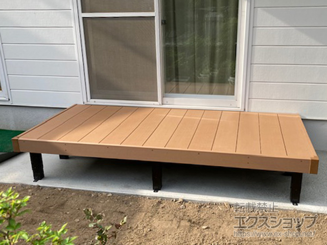 長野県塩尻市ののウッドデッキ リウッドデッキ 200 施工例