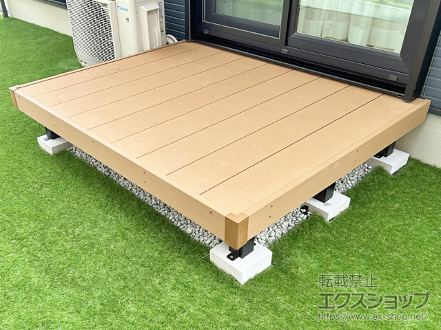 兵庫県小野市ののウッドデッキ リウッドデッキ 200 施工例