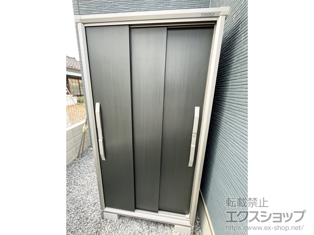 東京都葛飾区のの物置・屋外倉庫 エスモ 一般型 小型物置 1065×674×1913 ESF-1006A-WE 施工例