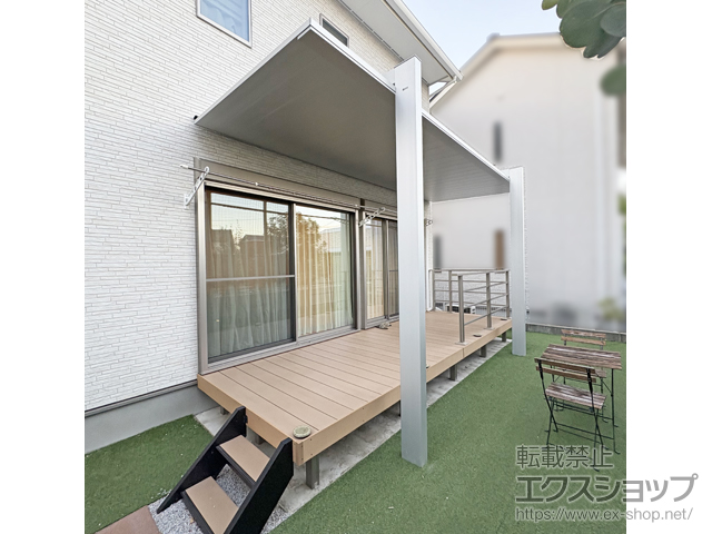 佐賀県鳥栖市ののテラス屋根 プレーンルーフ テラス 施工例