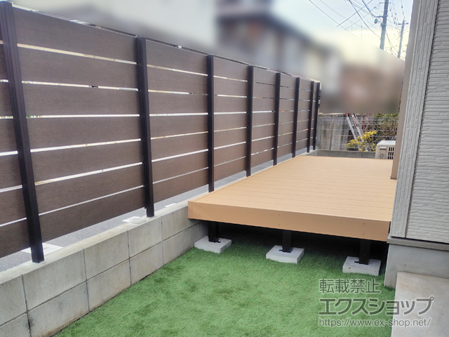 東京都西東京市ののウッドデッキ リウッドデッキ S 施工例