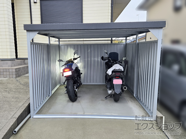 熊本県熊本市のの物置・屋外倉庫 【特注】万能物置 DM-20L型 施工例