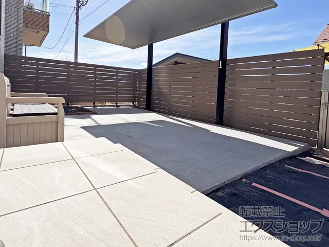 ���쌧��ɓߌS�얥�֑���FandF�̃t�F���X�E��E�� ����g���t�F���X �j�R�{�[�h 140�T�C�Y ���ڃ^�C�v NiCO BOARD H1,600 �i��10�i ����10mm ����110mm �{�H��