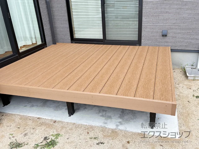 大分県大分市のYKKAPのウッドデッキ リウッドデッキ S EG 施工例
