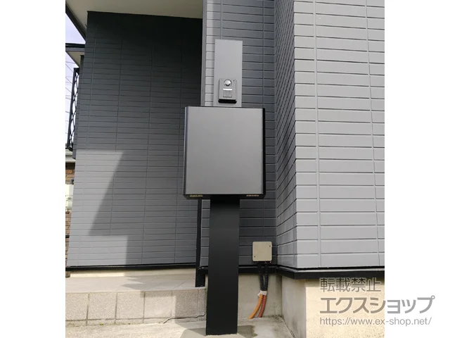 神奈川県横浜市のLIXIL(リクシル)のポスト・門柱・宅配ボックス 機能門柱FP セット3 施工例