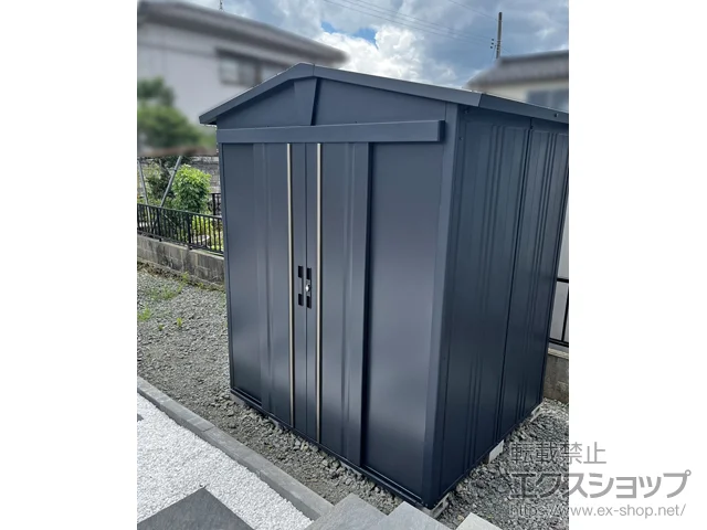 山形県鶴岡市のタクボの物置・収納・屋外倉庫 三角屋根仕様ガーデニング物置 リジュー LEISURE 1832×1540×2212 LSN-1815-H-YK 施工例