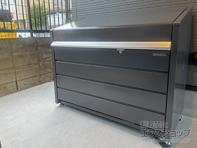 千葉県市川市の四国化成のカーゲート ダストボックスミニ パネル床タイプ DBN-126P 500L 施工例