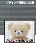 ブラインドイン複層ガラス(3mm-15A-3mm)